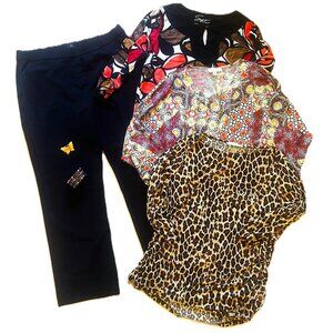 LOT OF 6 WOMENS XL Pants, Tops, Jewelry Avenue, Carolyn Taylor Fall Fun!